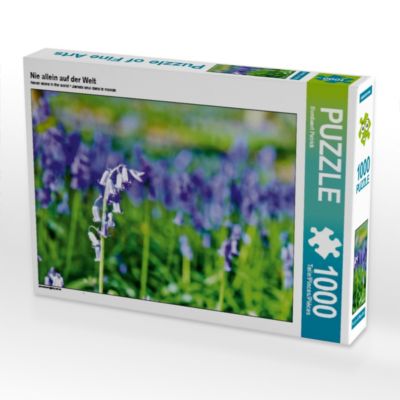 CALVENDO® Puzzle CALVENDO Puzzle Nie allein auf der Welt 1000 Teile Foto-Puzzle für glückliche Stunden
