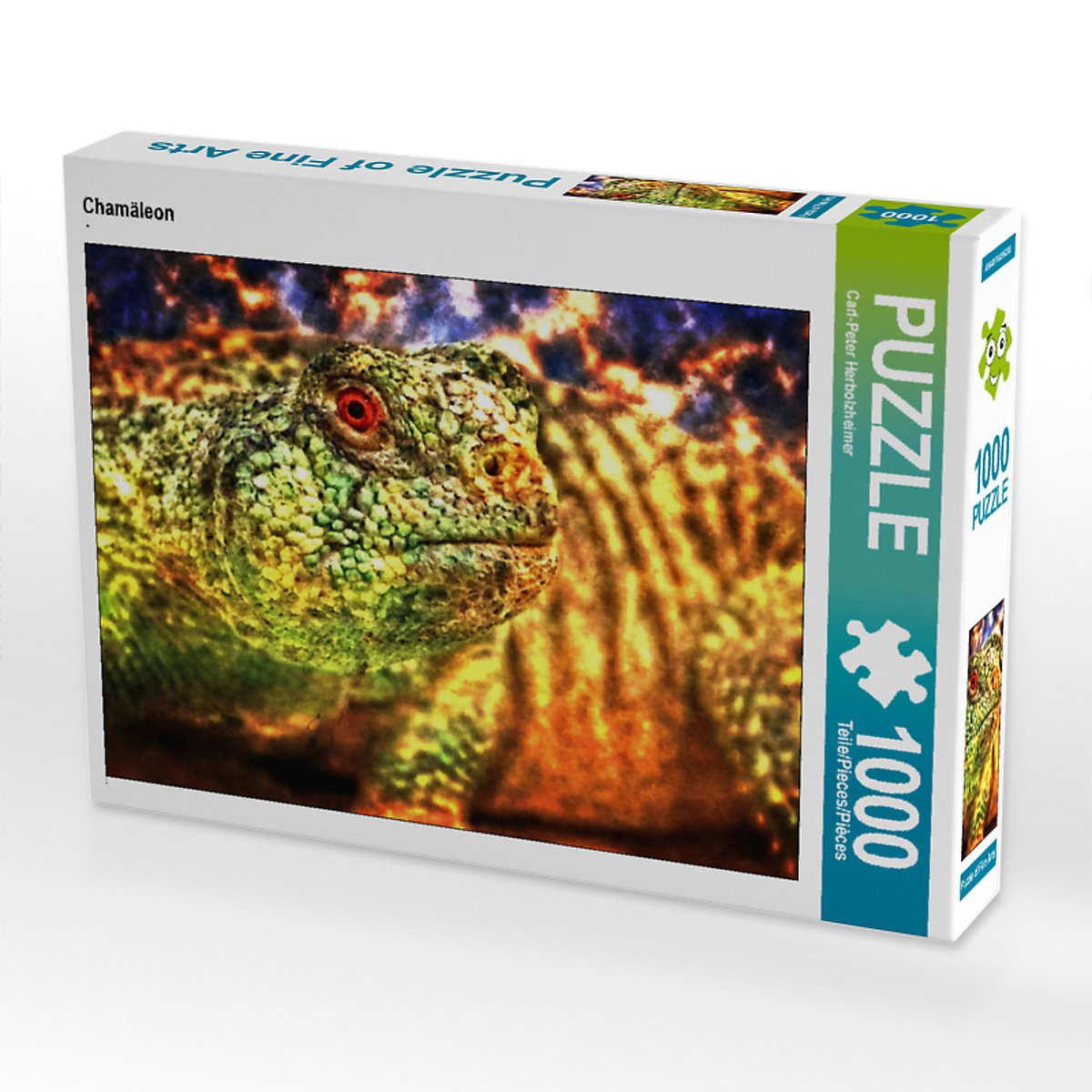 CALVENDO® Puzzle CALVENDO Puzzle Chamäleon 1000 Teile Foto-Puzzle für glückliche Stunden