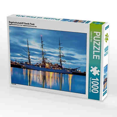 Puzzle CALVENDO Puzzle Segelschulschiff Gorch Fock - 1000 Teile Foto-Puzzle für glückliche Stunden