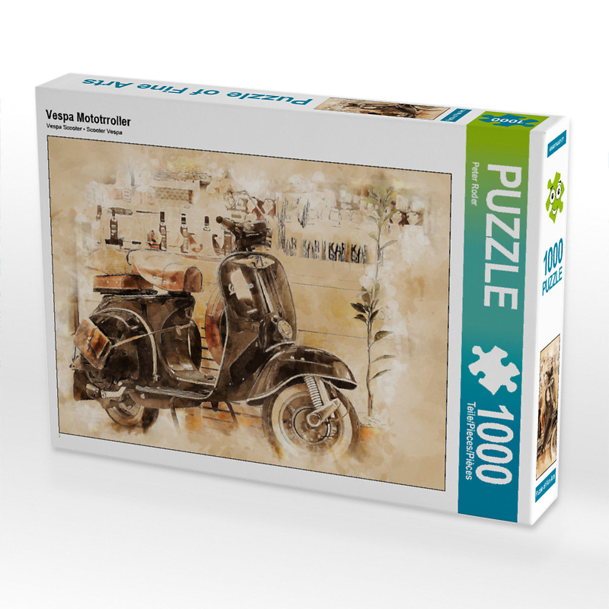 CALVENDO® Puzzle CALVENDO Puzzle Vespa Mototrroller 1000 Teile Foto-Puzzle für glückliche Stunden