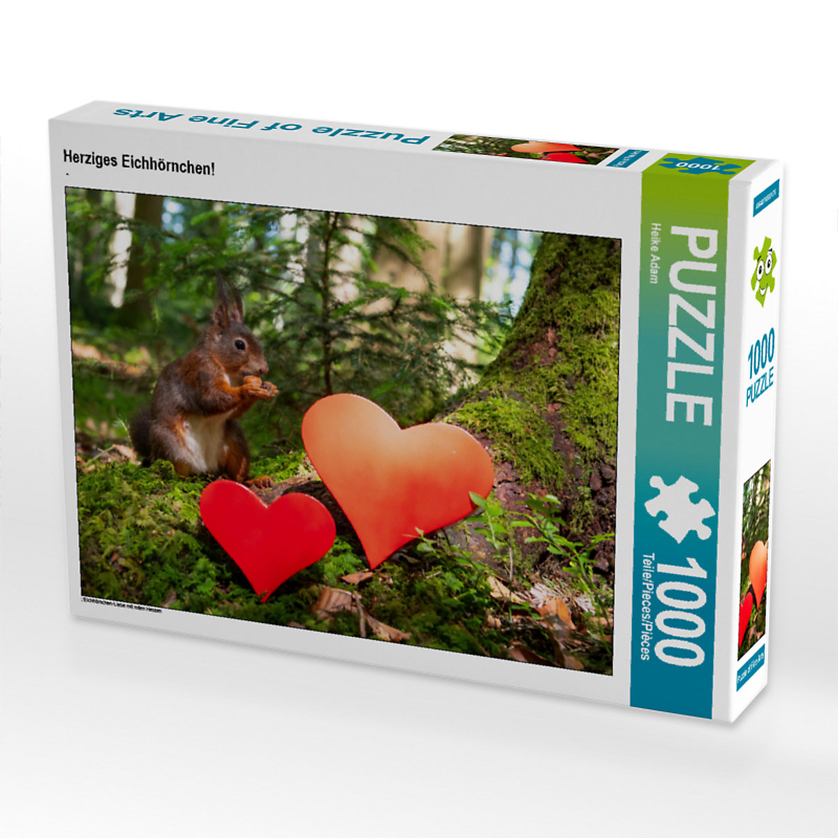 CALVENDO® Puzzle CALVENDO Puzzle Herziges Eichhörnchen! 1000 Teile Foto-Puzzle für glückliche Stunden