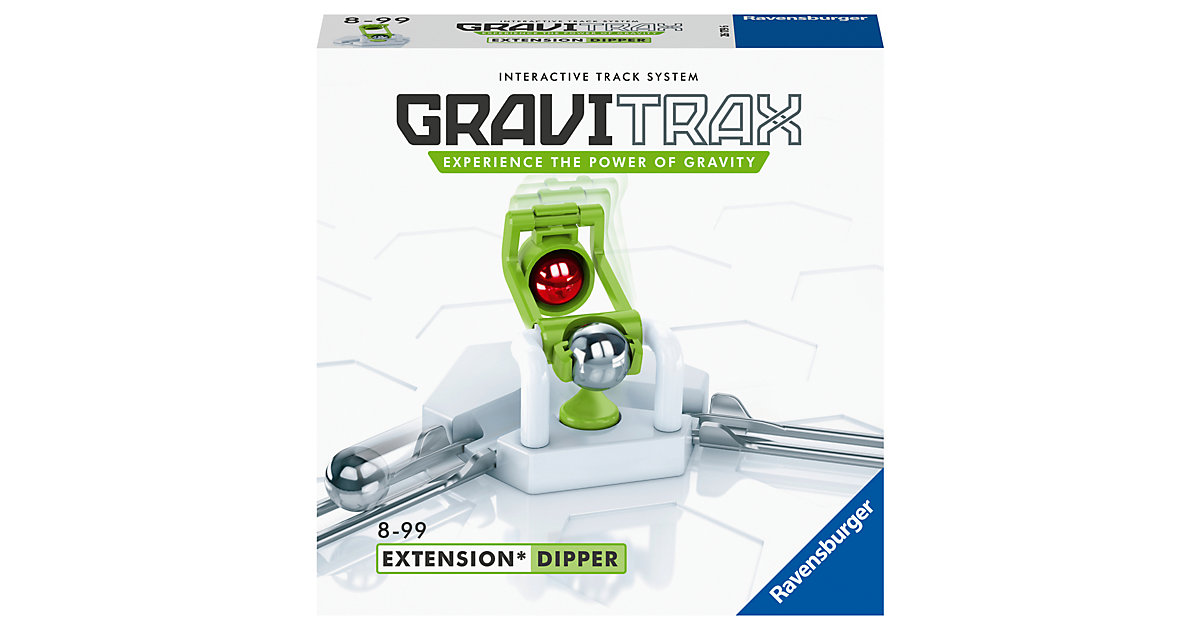 Spielzeug/Kugelbahn: Ravensburger GraviTrax Extension Speed Breaker grün