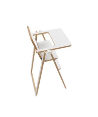 SUPAflat klappbarer stabiler Kinder Hochstuhl aus Holz mit Tisch