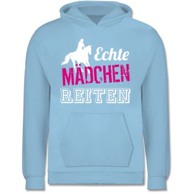 Reitsport Echte Madchen Reiten Kinder Premium Kapuzenpullover Pullover Hoodies Kapuzenpullover Fur Kinder Mytoys