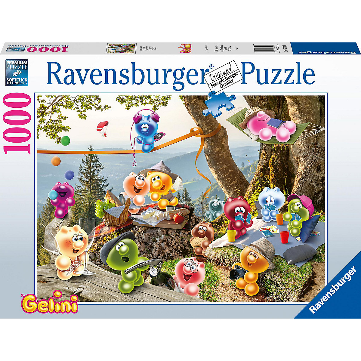 Ravensburger Puzzle Gelini Auf zum Picknick 1.000 Teile