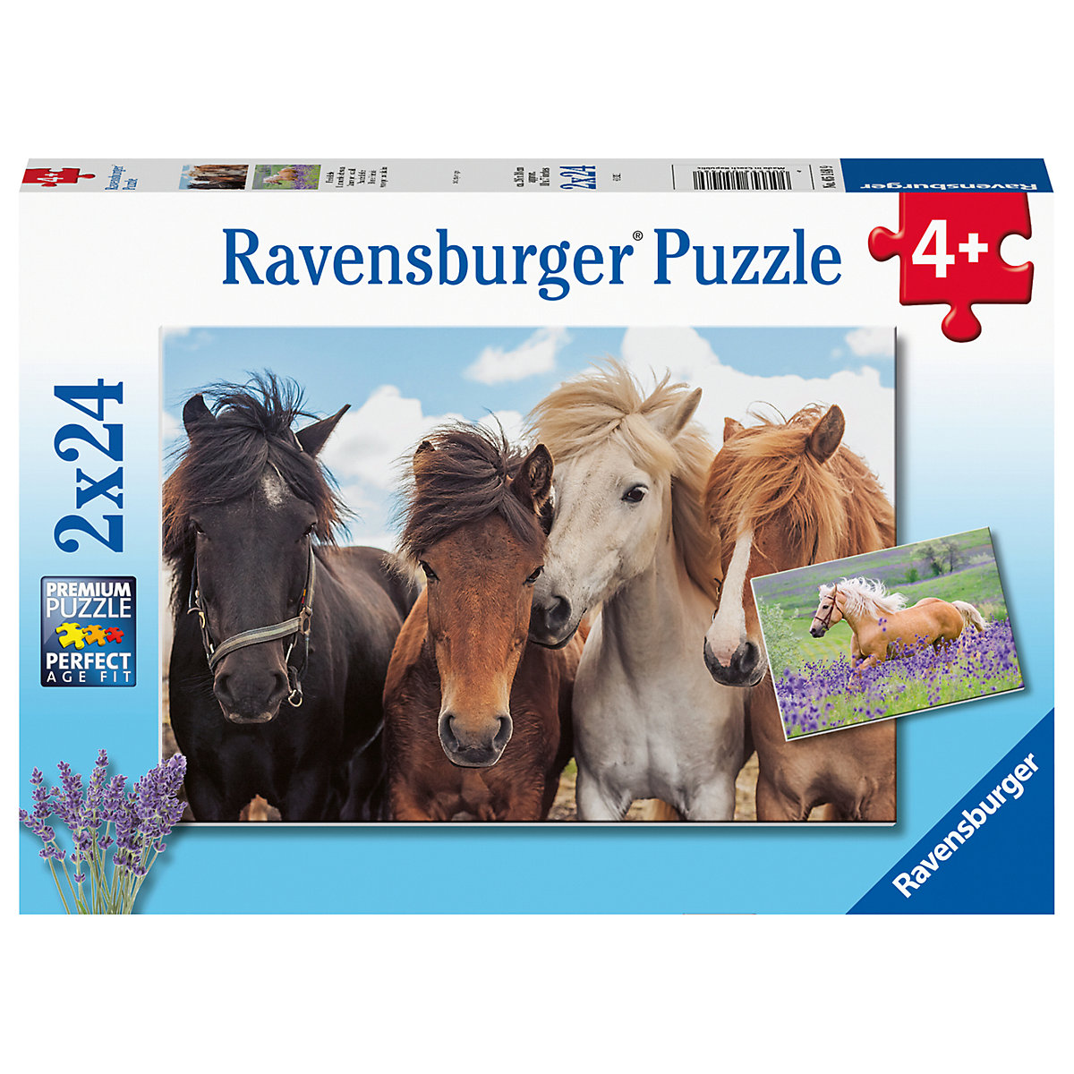 Ravensburger Puzzle Pferdeliebe 2x20/2x24 Teile