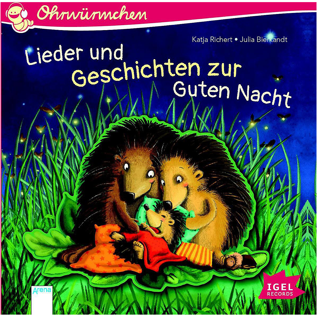 Hörbuch Ohrwürmchen Lieder und Geschichten zur Guten Nacht Audio-CD