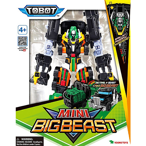 Трансформер Young Toys "Детективы Галактики" Мини-Тобот Сержант Биг Бист от Young Toys