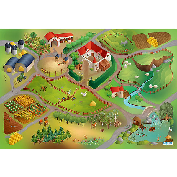 Spielmatte Farm,100 x 150 cm