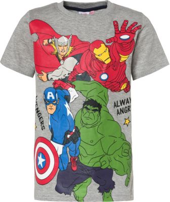 ✅ Avengers T-Shirt Shirt Oberteil Hulk Kinder Disney 4-10 Jahre 