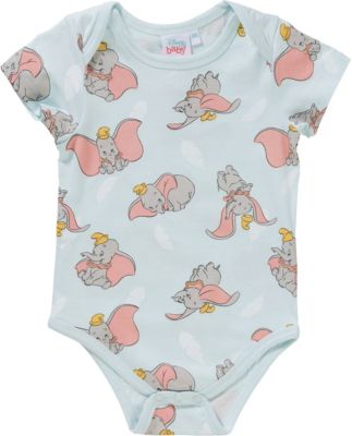 Disney Dumbo Baby Body für Jungen und Mädchen 0-3 Monate 62 cm Strampler Onesie 