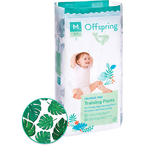 Трусики-подгузники Offspring Тропики 6-11 кг, 42 шт от Offspring