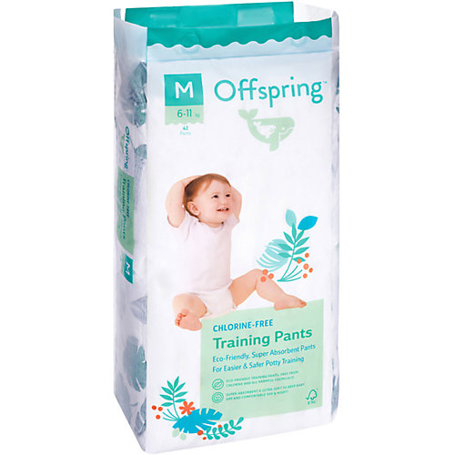 Трусики-подгузники Offspring Тропики 6-11 кг, 42 шт от Offspring