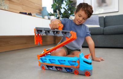 Wader Mini Tech Truck Kinder Spielzeug Fahrzuge Junge Spielzeugauto 