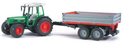 Hänger Neu Bruder 02104 Fendt Traktor 