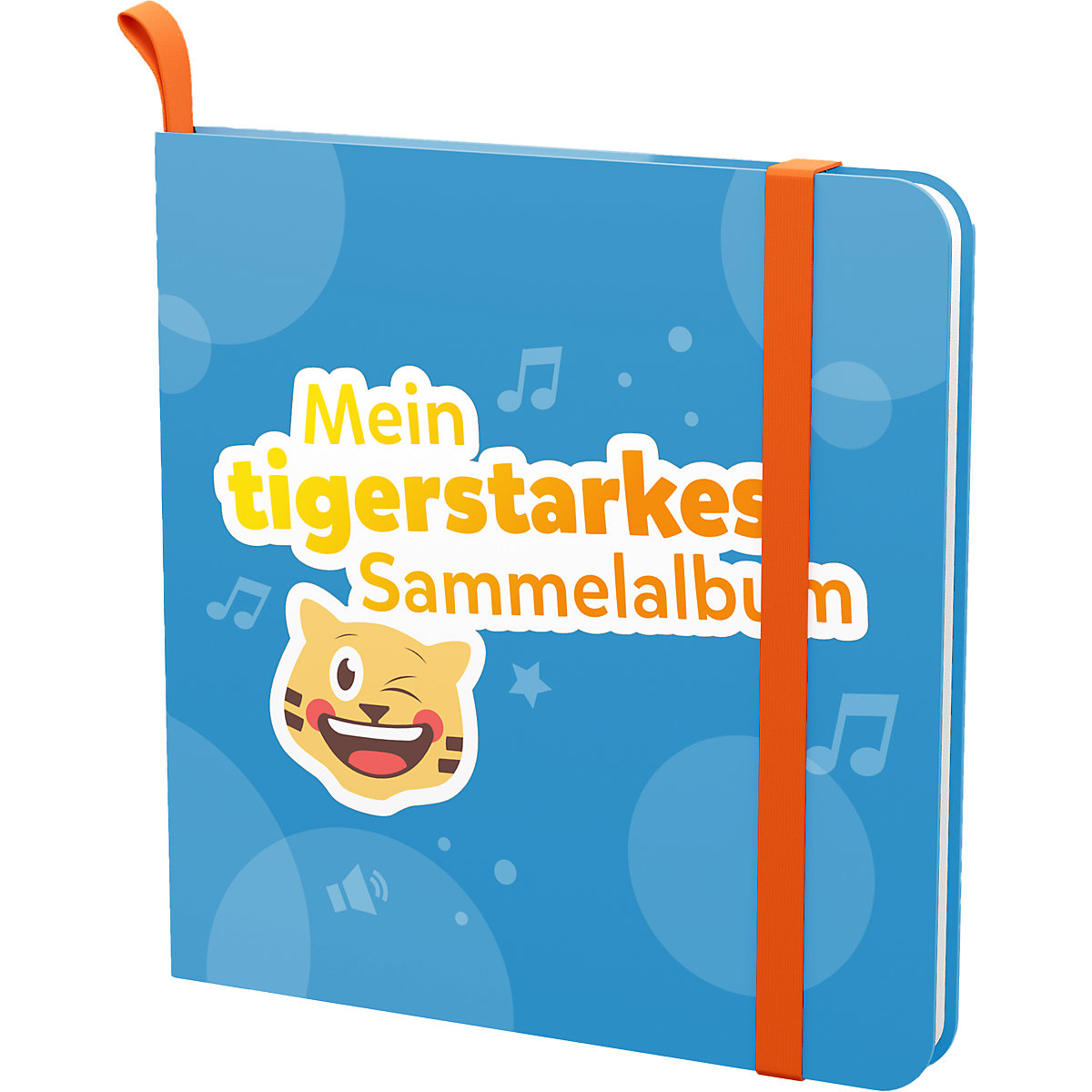 tigerbox Tigercard Sammelalbum blau
