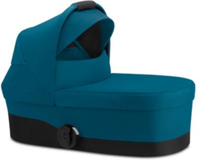 Kinderwagenaufsatz COT S, River Blue/ turquoise 2