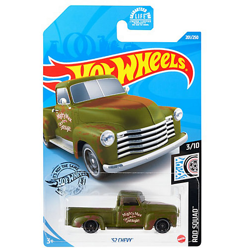 Базовая машинка Hot Wheels 52 Chevy от Mattel