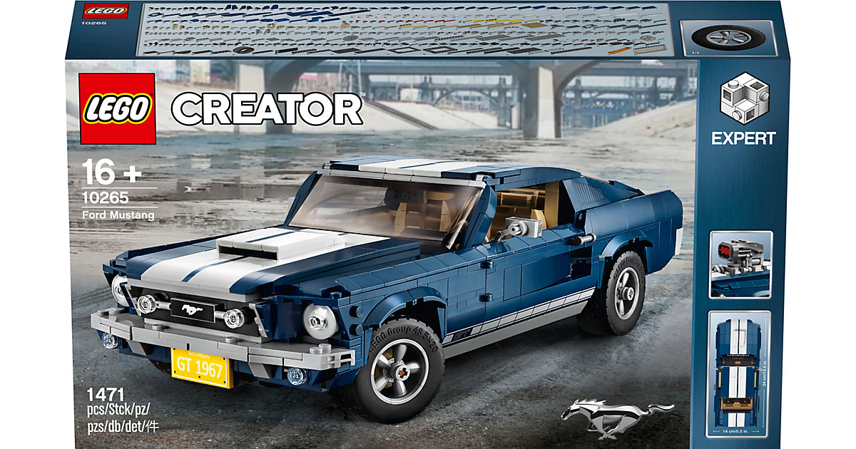 Spielzeug: Lego Creator Expert 10265 Ford Mustang bunt