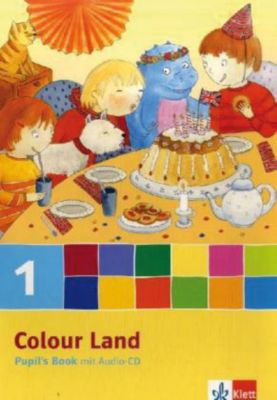 Buch - Colour Land, Ausgabe Baden-Wrttemberg u. Rheinland-Pfalz, Neubearbeitung: 1. Schuljahr, Pupils Book m. Audio-CD (Att8:BandNrText: 587752)