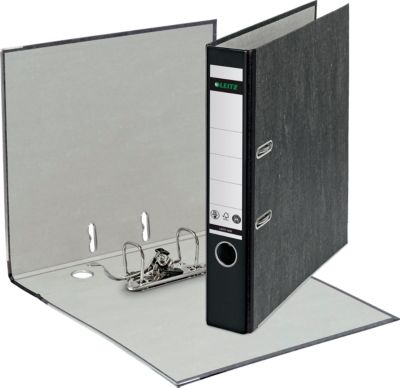 LEITZ Aktenordner Karton 1050 schwarz A4 180° Breite 5 cm