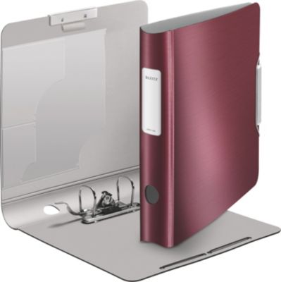 LEITZ Aktenordner Polyfoam 1108 Active bordeaux A4 180° Breite 6 5 cm