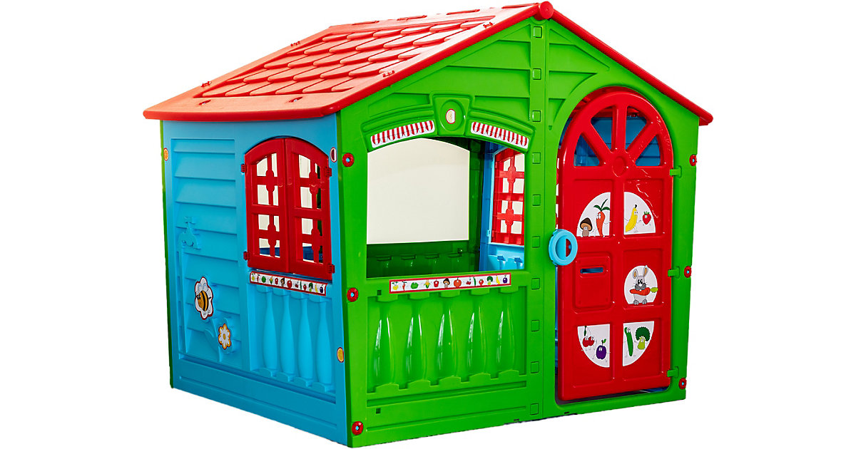 Spielhaus House of Fun Special Edition Kaufladen & Feuerwehr mehrfarbig