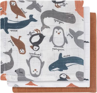 Mull Mundtuch, Polar 3er Set