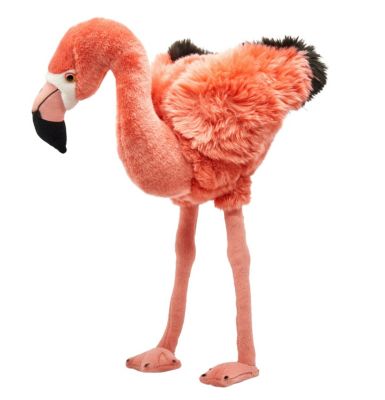 50cm WWF Plüschtier Flamingo Kuscheltier Stofftier lebensecht Vogel Pink Rosa 