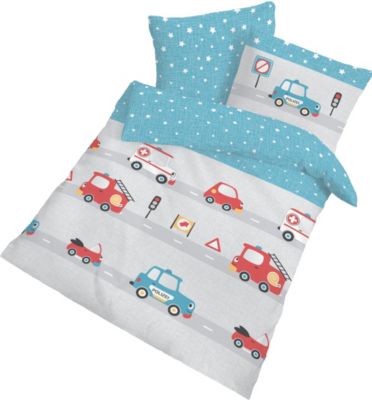 Disney Cars Baby-Bettwäsche-Set 100x135 Baumwolle Bettbezug Kinderbettwäsche 