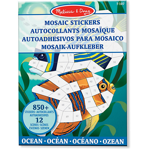 Мозаика-стикер Melissa & Doug "Творчество" Океан от Melissa & Doug