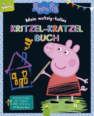 Peppa Pig -  Mein wutzig-tolles Kritzel-Kratzel-Buch