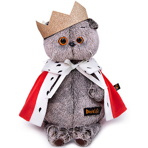 Мягкая игрушка Budi Basa Кот Басик - царь, 19 см от Budi Basa