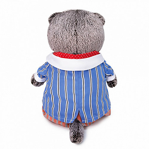 Мягкая игрушка Budi Basa Кот Басик в полосатом костюме, 19 см от Budi Basa