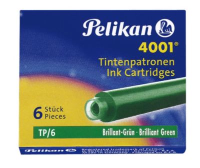 Tintenpatrone 4001® TP/6, brillant-grün Füller