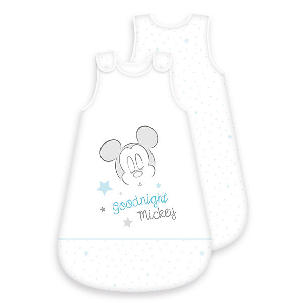Schlafsack 90 cm Minnie Mouse Disney NEU leicht wattiert rot Punkte Maus baby