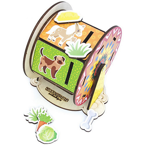Обучающий набор WoodLandToys Барабан-ферма от Woodland