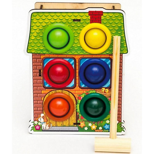 Игра-стучалка WoodLandToys Дом от Woodland