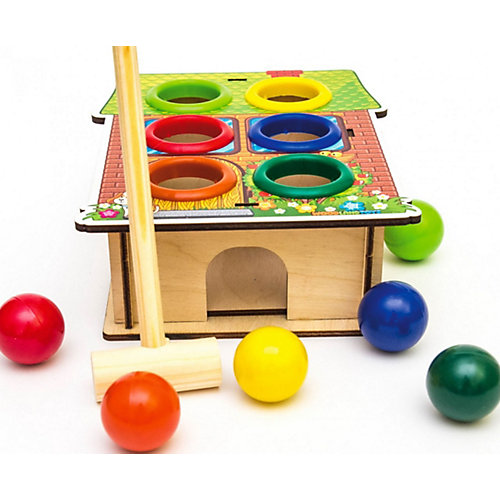 Игра-стучалка WoodLandToys Дом от Woodland