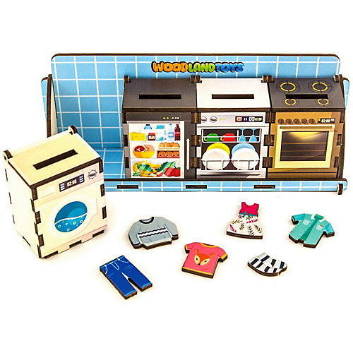 Обучающий набор WoodLandToys Бытовая техника от Woodland