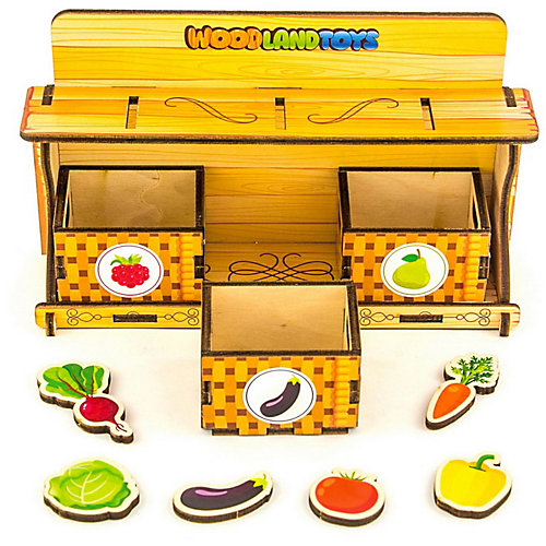 Обучающий набор WoodLandToys Фруктовая лавка от Woodland