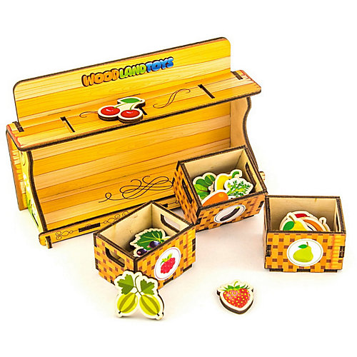 Обучающий набор WoodLandToys Фруктовая лавка от Woodland