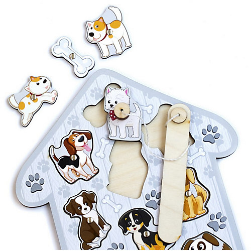 Игра-рыбалка WoodLandToys Собаки от Woodland