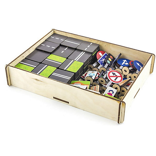 Обучающий набор WoodLandToys ПДД базовый от Woodland