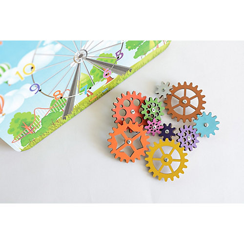 Бизиборд WoodLandToys "Шестерёнки" Колесо обозрения от Woodland
