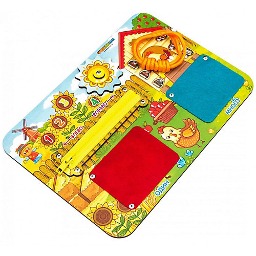 Бизиборд WoodLandToys Один-много от Woodland