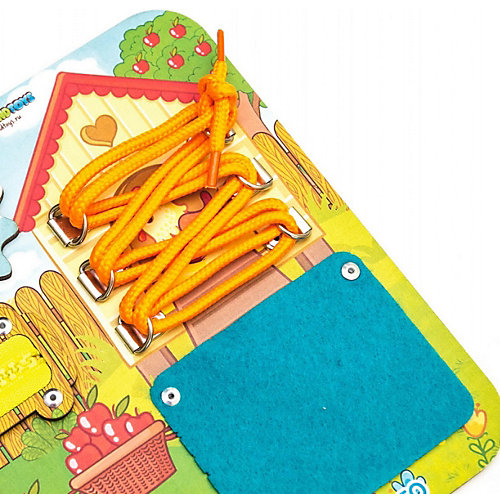 Бизиборд WoodLandToys Один-много от Woodland