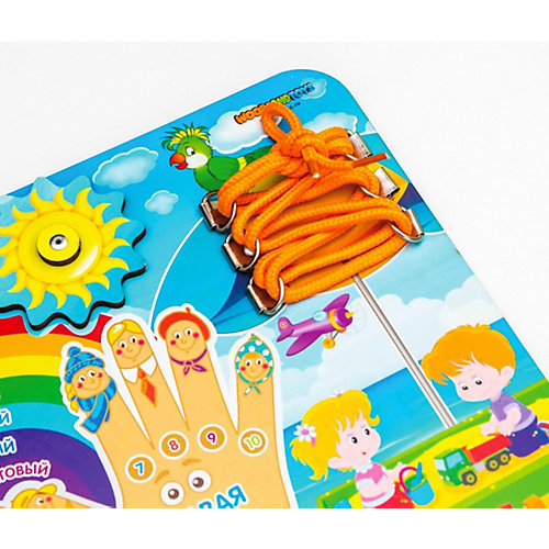 Бизиборд WoodLandToys Право-лево от Woodland