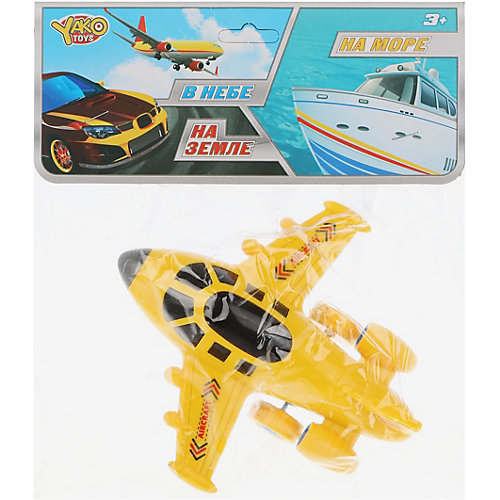 Самолет Наша Игрушка, свет, звук, 16х14х7 см от Наша Игрушка