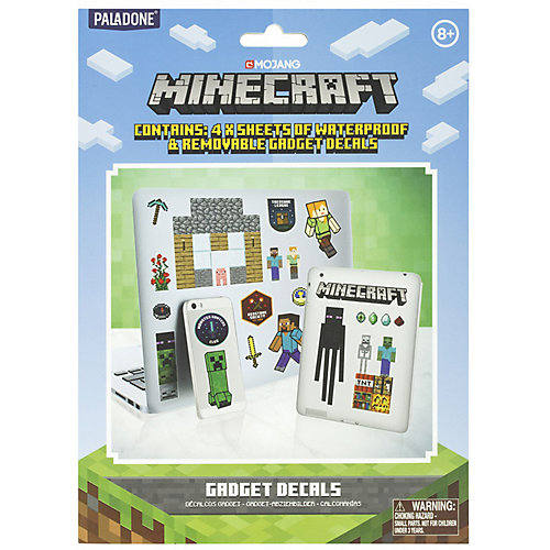 Наклейки для гаджетов Paladone Minecraft